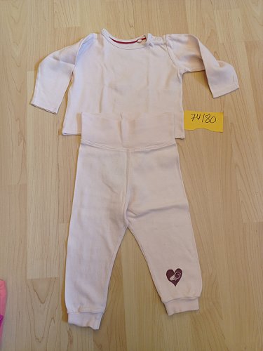 Set Langarmshirt und Leggings Gr 74/80