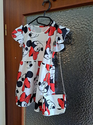 Minnie kleid mit tasche neu 12 Jahre