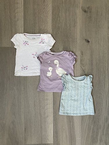 3er Set Tshirts von C&A Größe 68