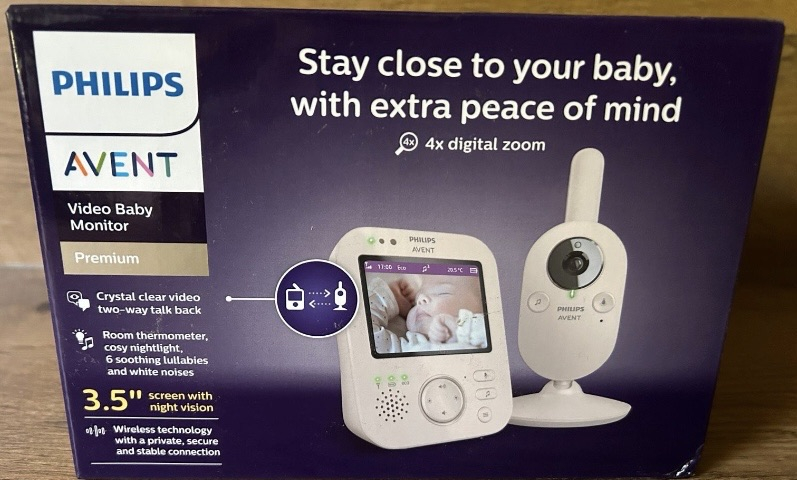 Philips Avent Premium Digitales Video-Babyphone SCD843/26