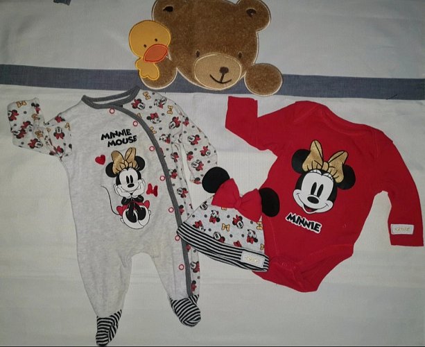 Baby Disney Minnie Maus Set 3tlg. Gr.56