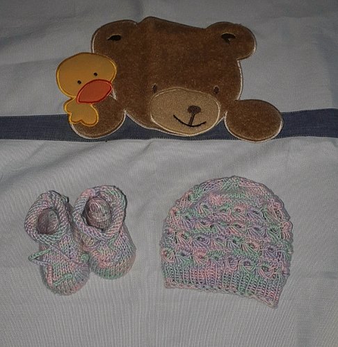 Baby Handmade Strick Set gr.56