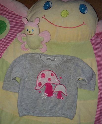 Baby Samt Pullover gr.56