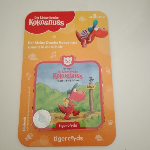 Tigercard Der kleine Drache Kokosnuss