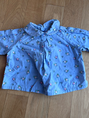 Bluse mit Rosenprint