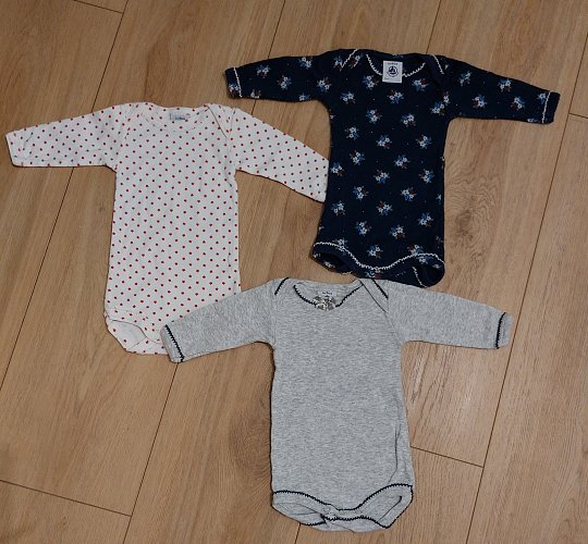 Bodys Petit Bateau im Set