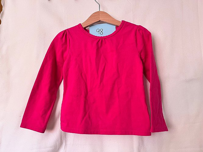 Langarmshirt Gr 98, pink